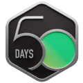 50 Days Badge 2024