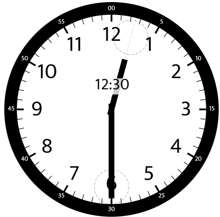 Angle Between Hands Of A Clock Leetcode