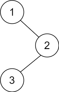 Binary Tree Postorder Traversal example1