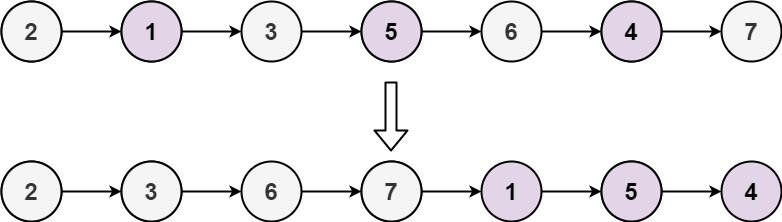 oddeven2 linked list