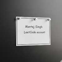 Mantej-Singh - LeetCode Profile