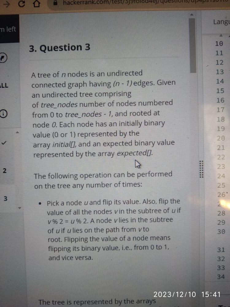 Flip the Bits in undirected graph · GitHub
