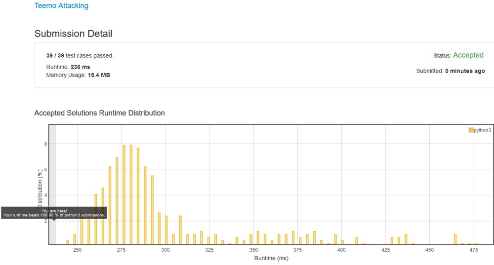python list count run time
