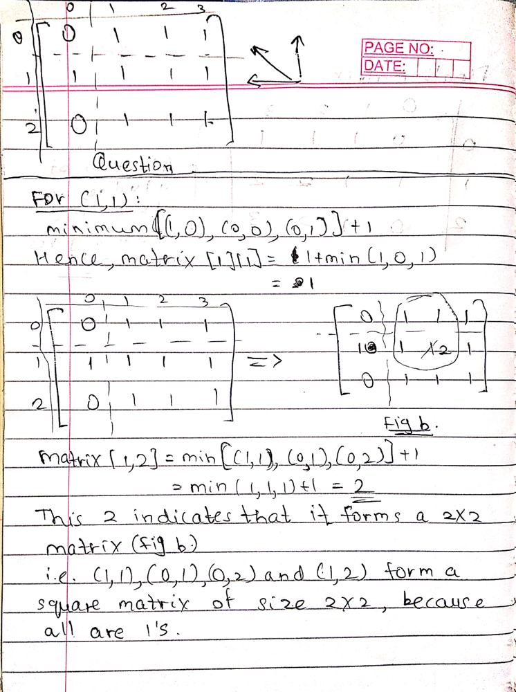 Inplace Dp Solution With Image And Comments O M N Leetcode Discuss